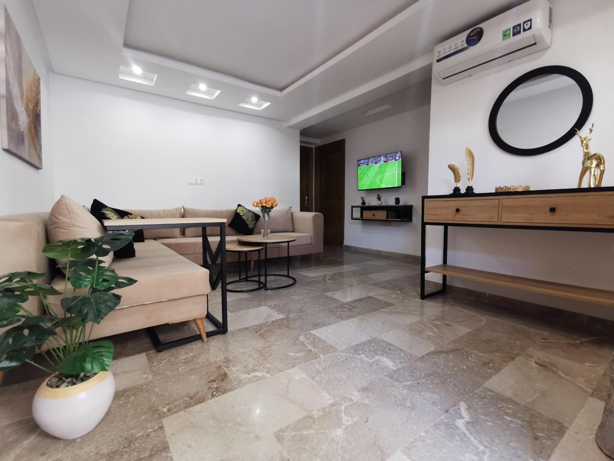 Rdc S2 Pieds Dans L'Eau Parking Privee Apartment Hammam Sousse Exterior photo